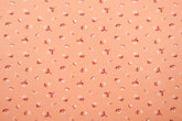 Reststück: 1,00m - Sweatshirt Stoff Little Flower apricot